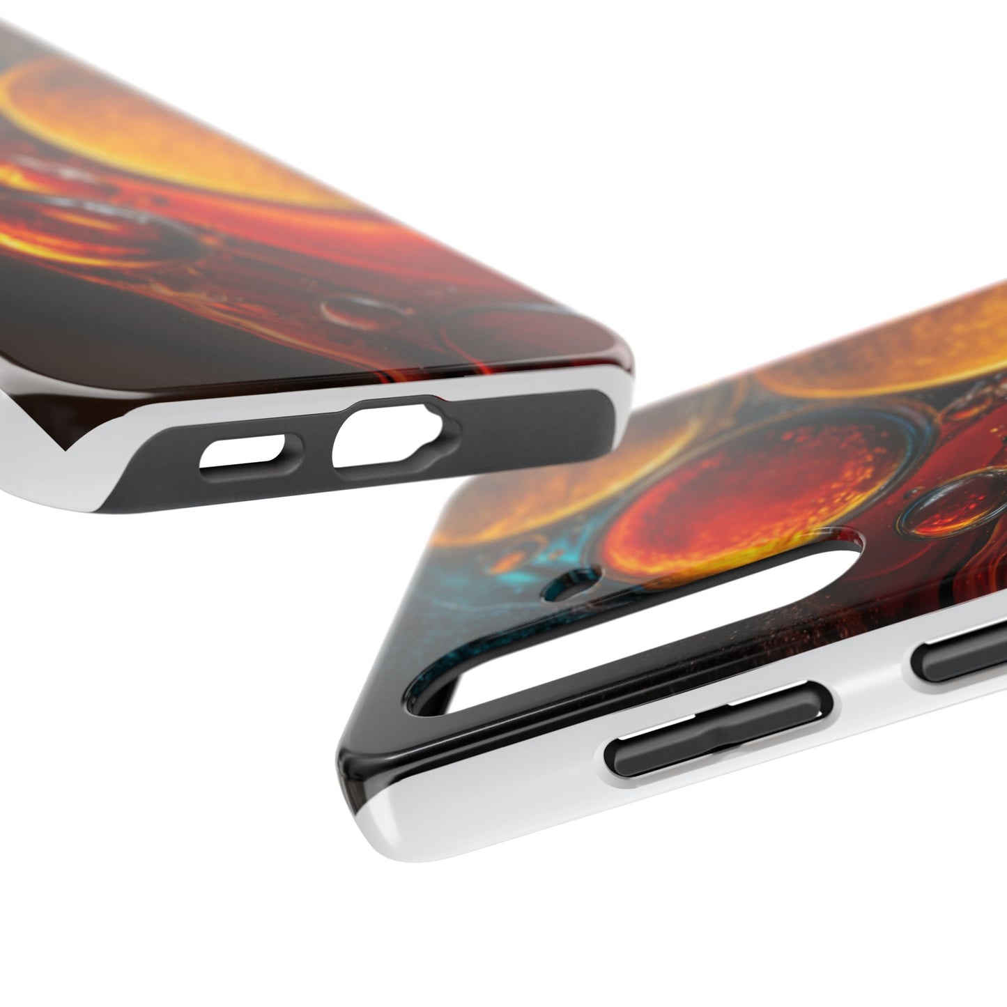 Vibrant Abstract Tough Phone Case - Protective Cover with Colorful Design