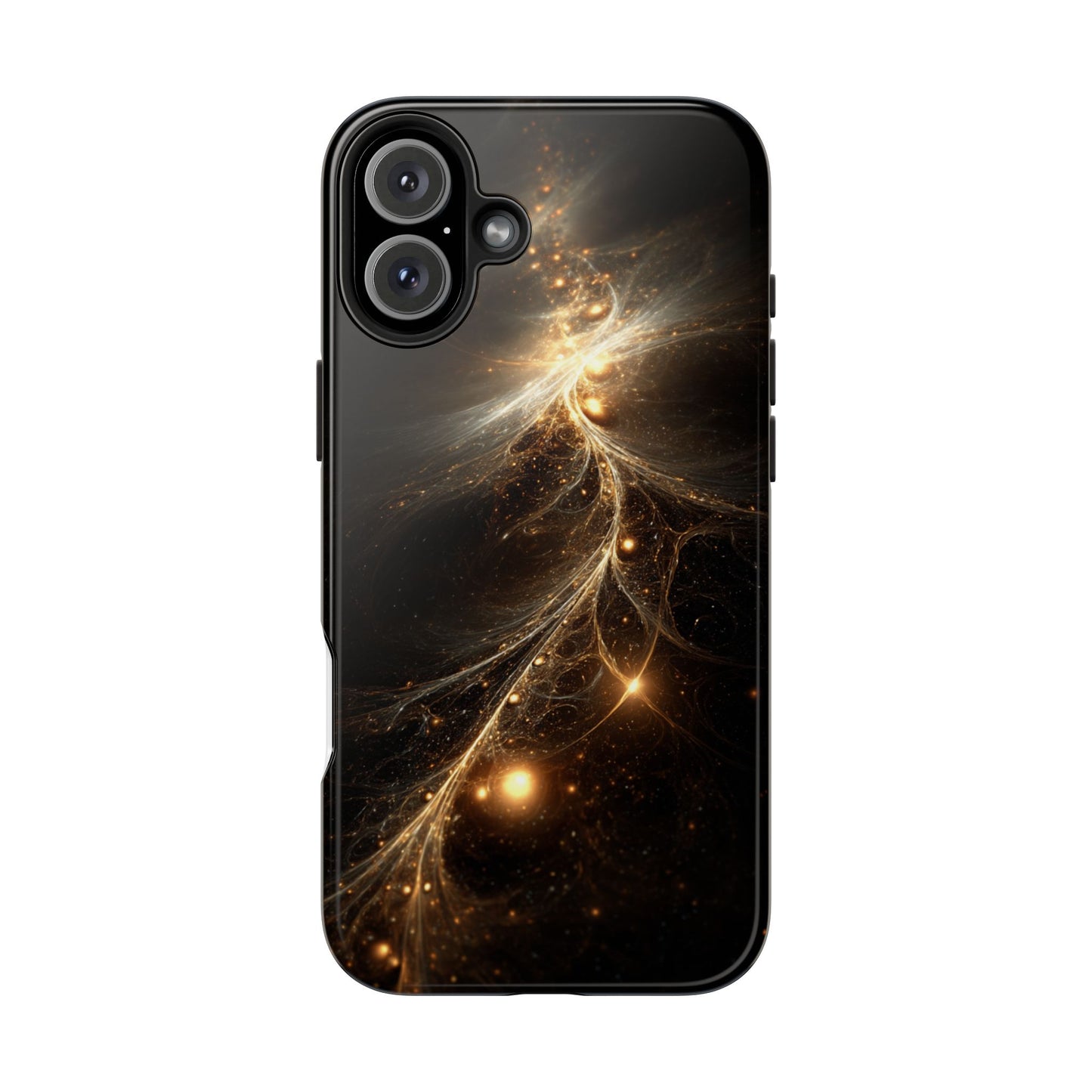 Cosmic Glow Tough Phone Case - Galaxy Design for Sci-Fi Lovers