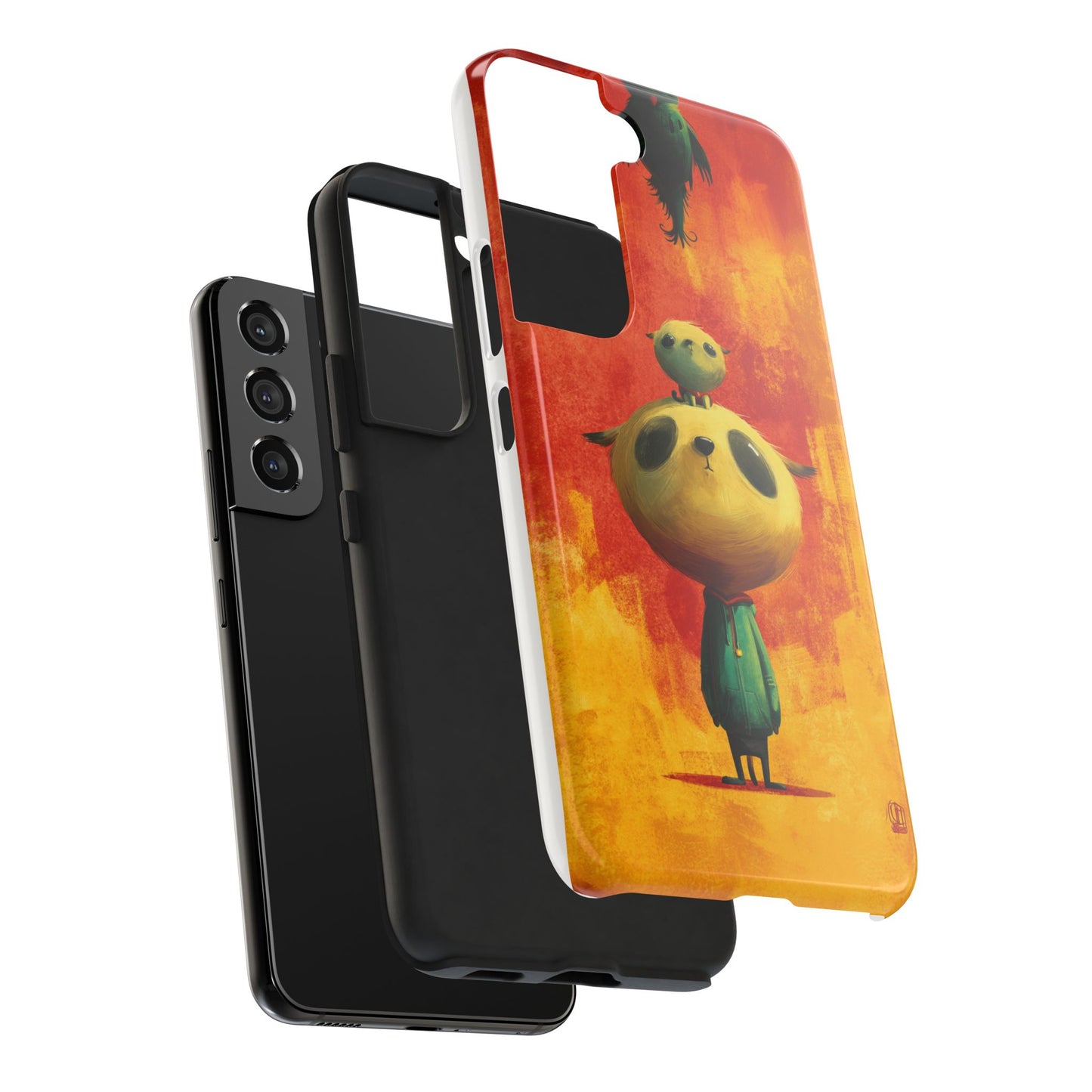 Whimsical Tough Phone Cases - Cute Animal Design for Trendy Protection