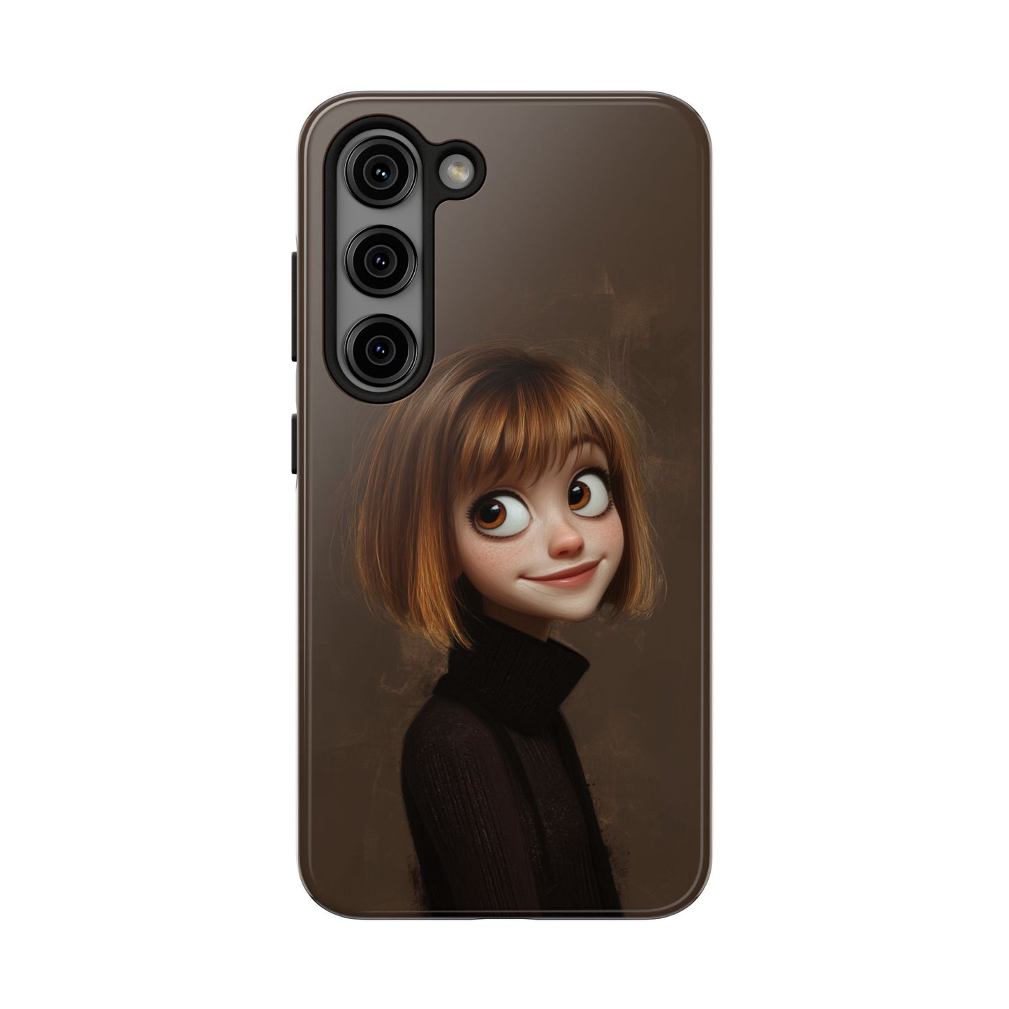Cute Cartoon Character Tough Phone Case - Durable & Stylish Protection