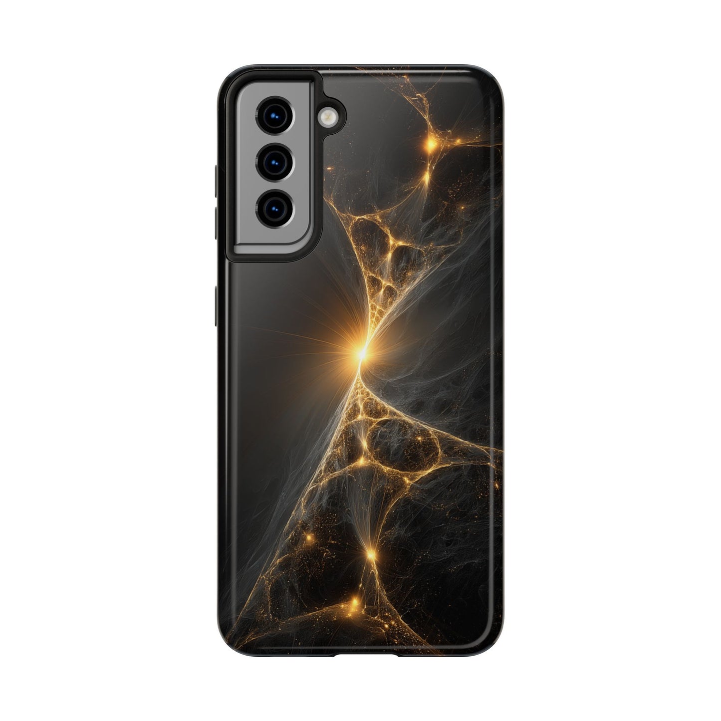 Cosmic Glow Tough Phone Case - Durable Protection with Stunning Galaxy Design
