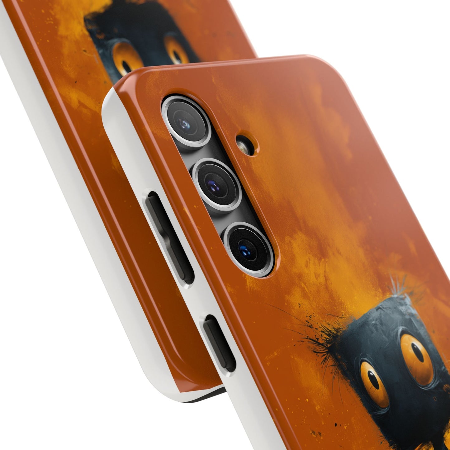 Cute Monster Tough Phone Case - Durable Protector for Kids & Adults