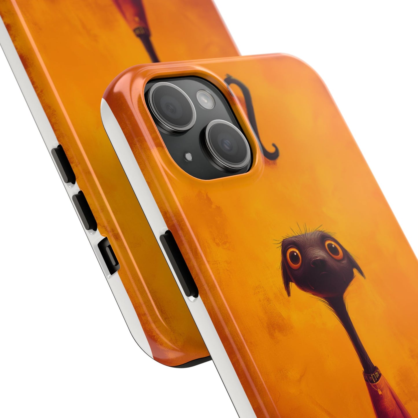 Whimsical Tough Phone Cases - Unique, Durable Design for Creative Minds