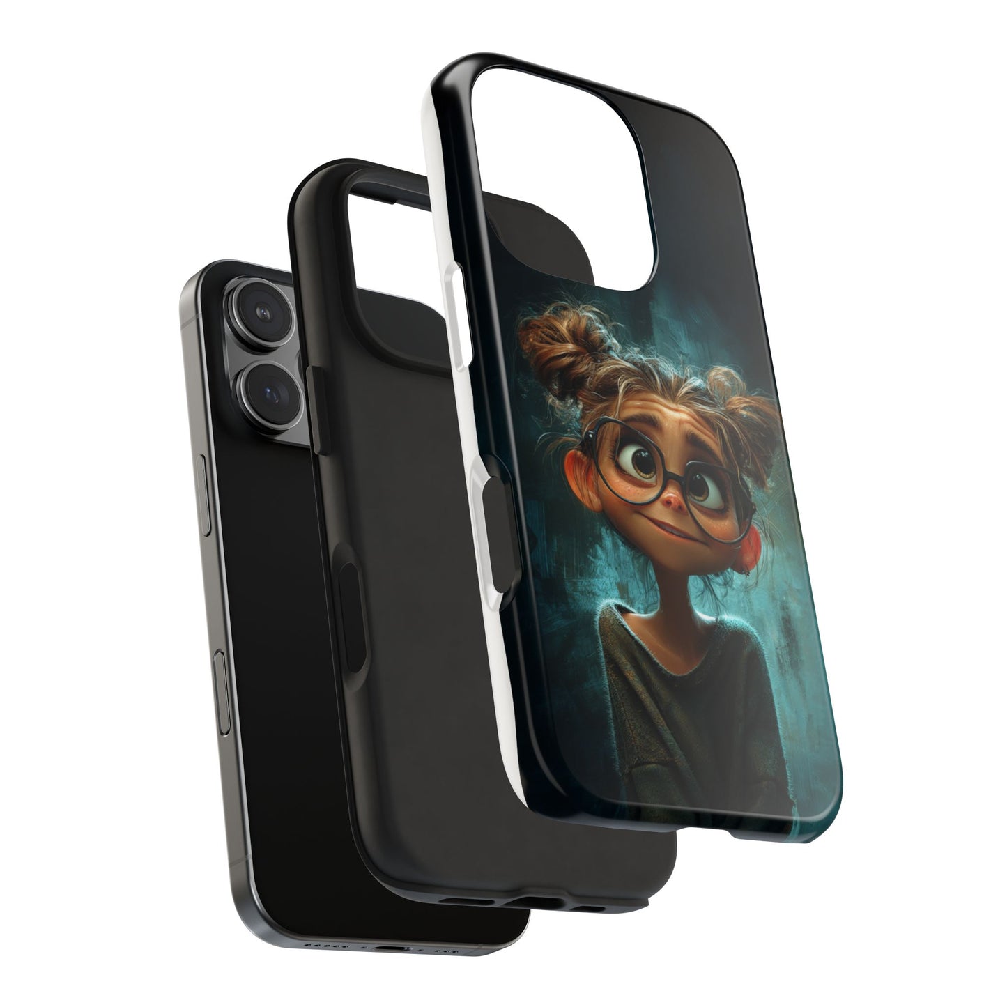 Cute Character Tough Phone Case - Perfect Gift for Kids and Teens