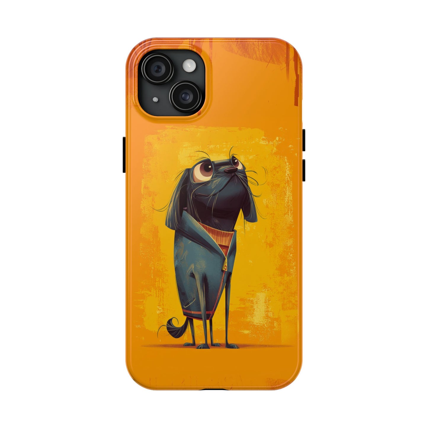 Fun Dog Art Tough Phone Case - Durable Pet Lover Gift