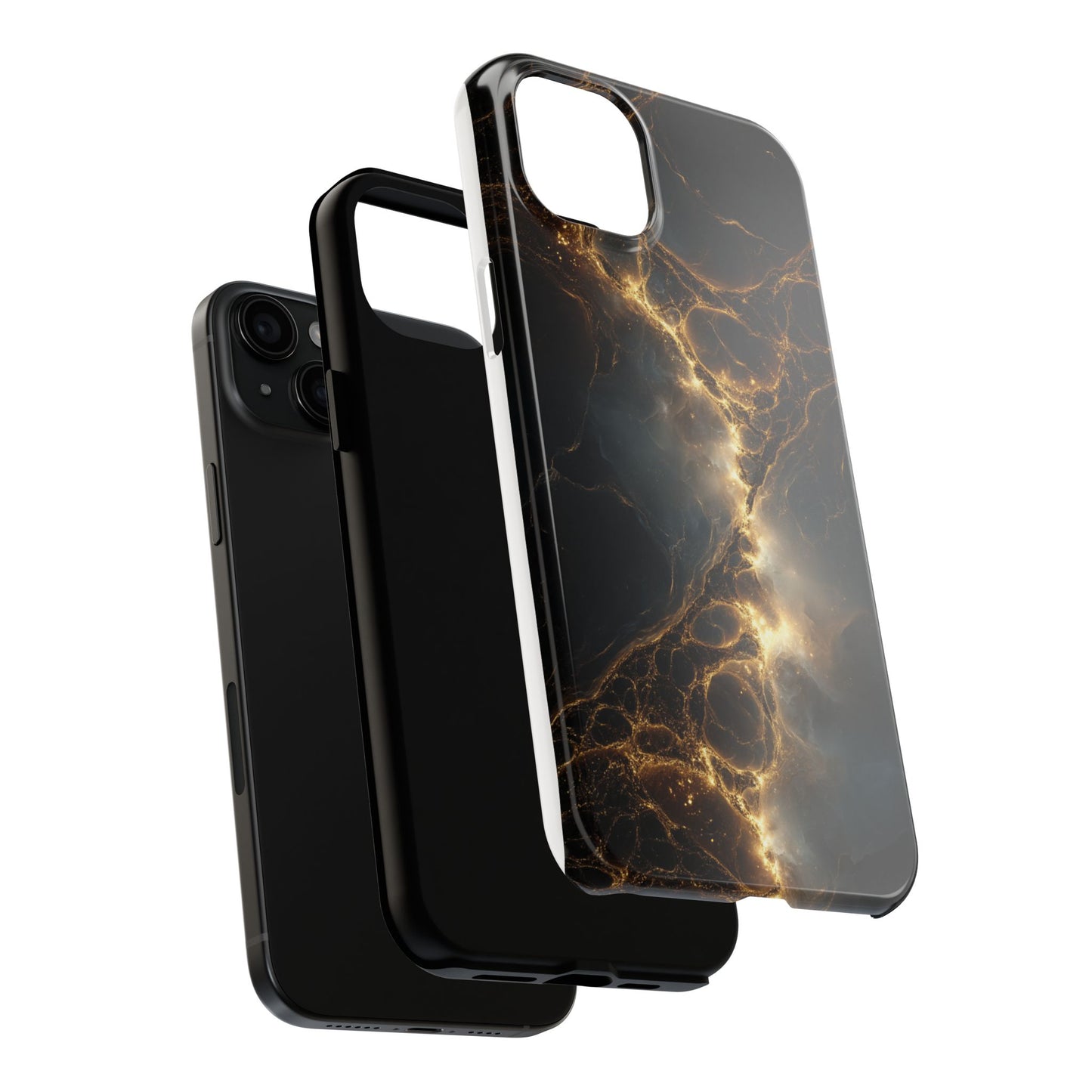 Galaxy Glow Tough Phone Case - Durable Design for Astronomical Vibes