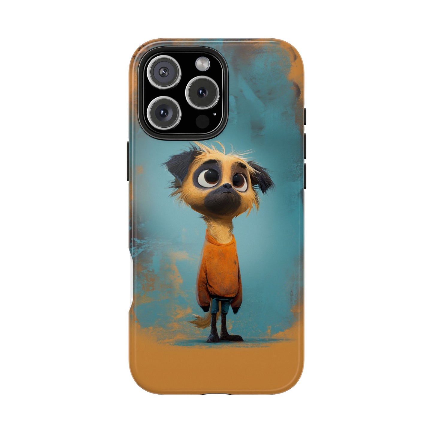 Cute Cartoon Dog Tough Phone Case for Pet Lovers