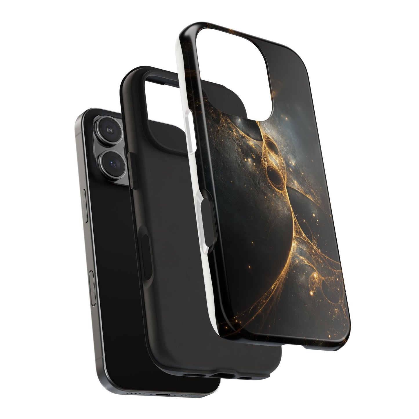Galactic Elegance Tough Phone Case - Premium Protection for Cosmic Lovers