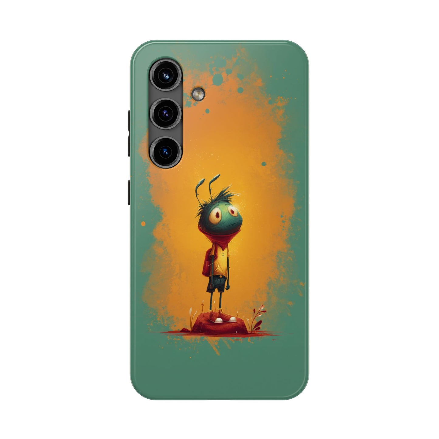 Whimsical Tough Phone Cases for Kids – Vibrant Character Design
