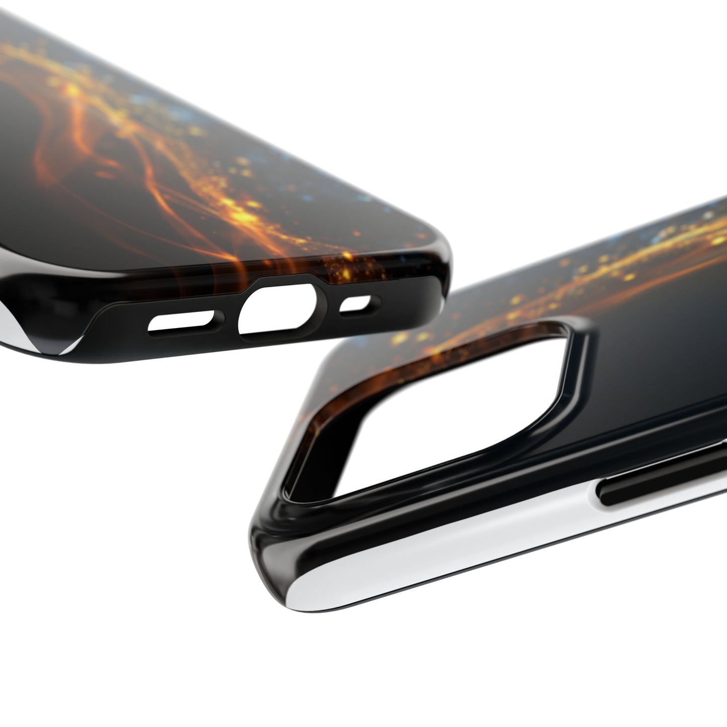 Stylish Tough Phone Cases - Durable Protection with Elegant Glow Design