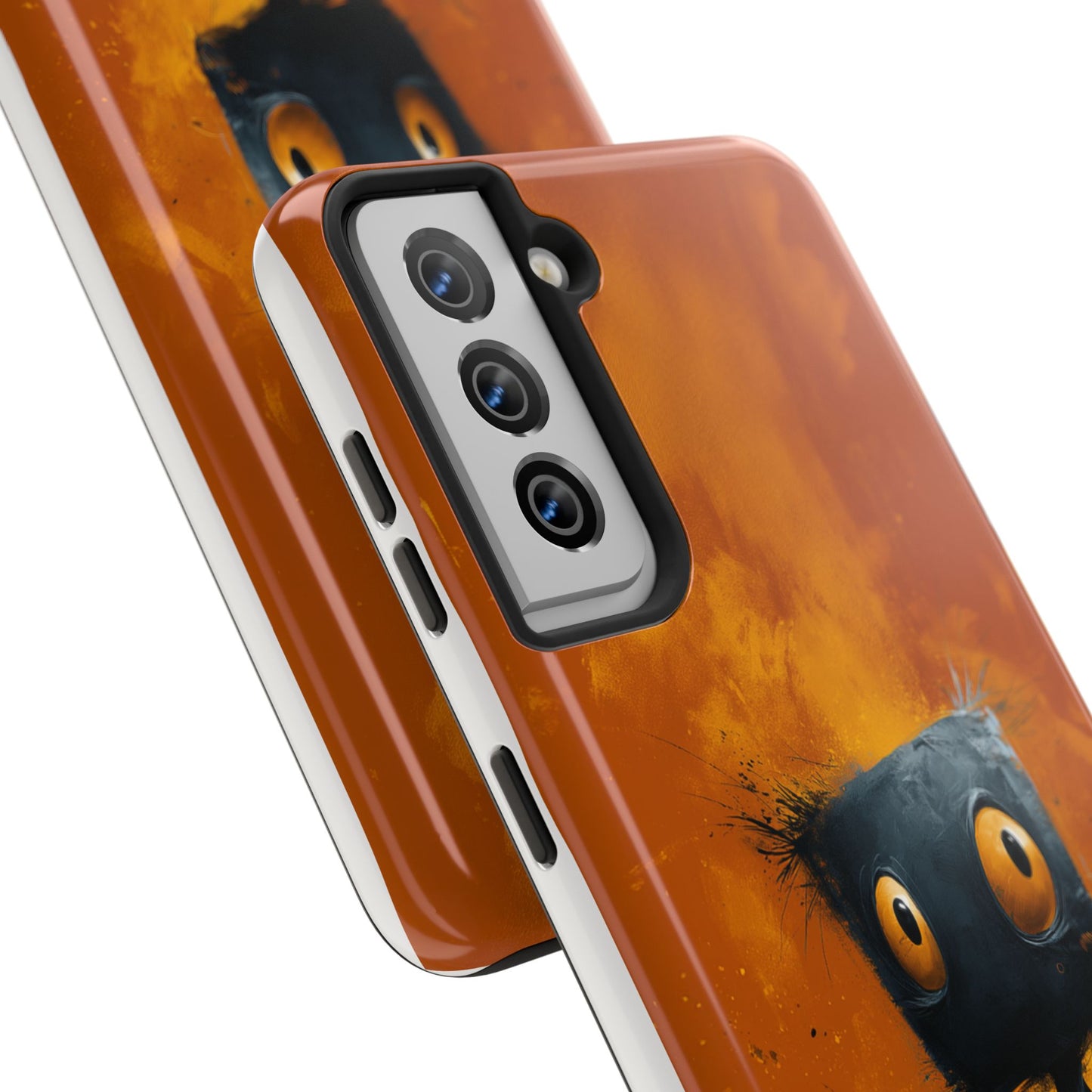 Cute Monster Tough Phone Case - Durable Protector for Kids & Adults