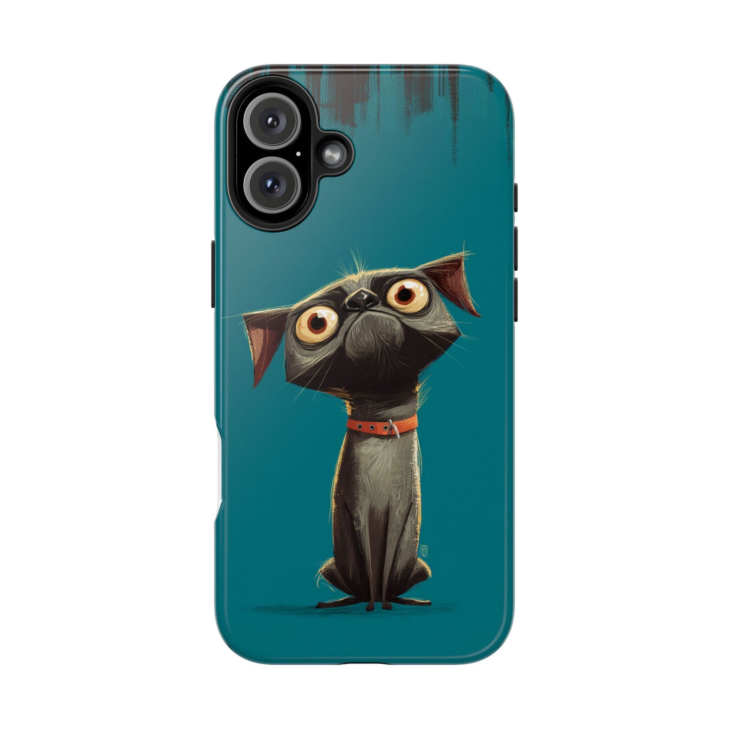 Cute Dog Tough Phone Case - Durable Protection for Pet Lovers