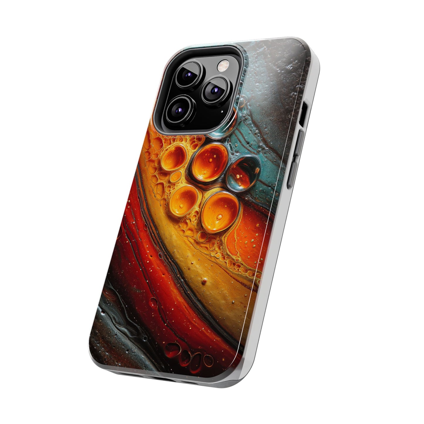 Artistic Tough Phone Case - Unique Abstract Design for Durable Protection