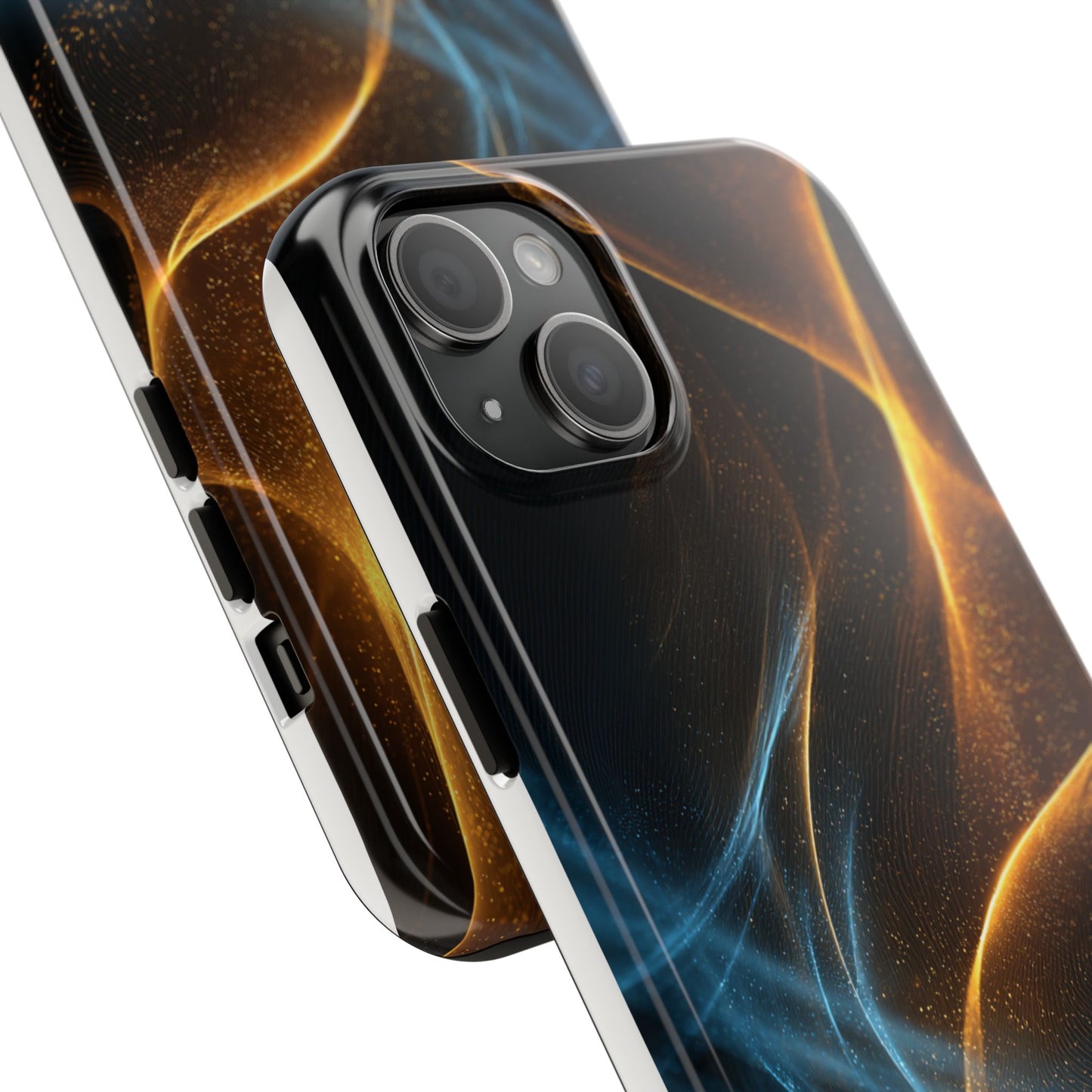 Dynamic Wave Tough Phone Case - Durable and Stylish