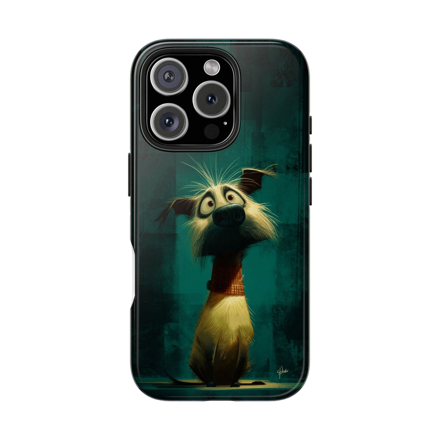 Cute Pet-Inspired Tough Phone Case - Ideal for Animal Lovers