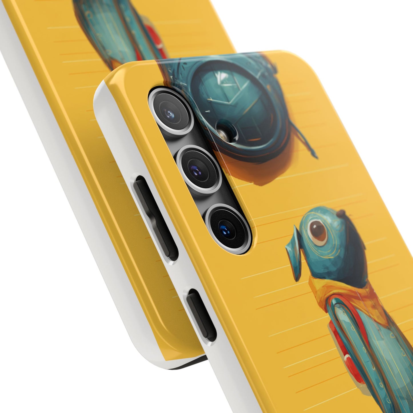 Colorful Animal Art Tough Phone Case - Perfect for Pet Lovers & Kids