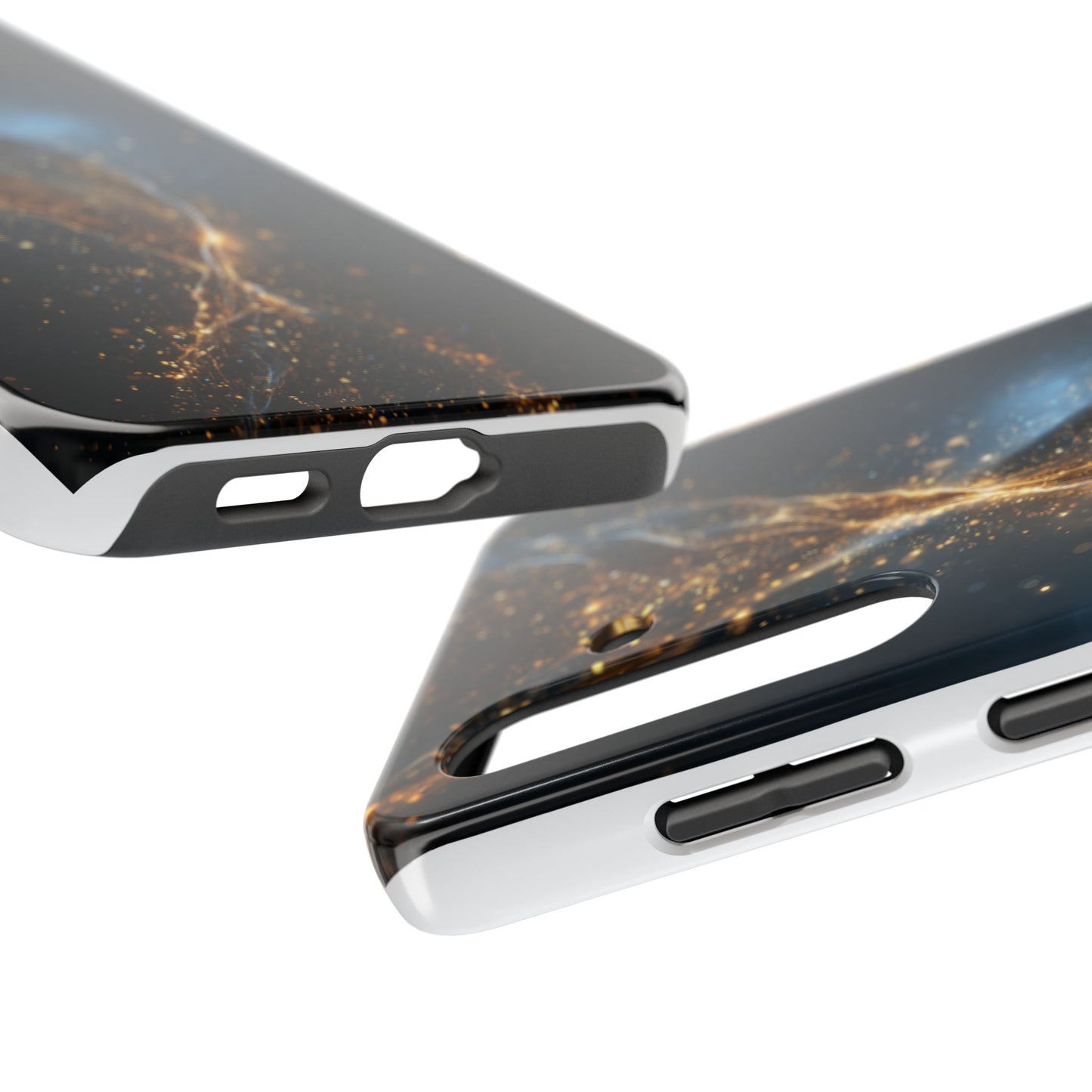 Galactic Glow Tough Phone Case - Shockproof & Stylish Phone Protection