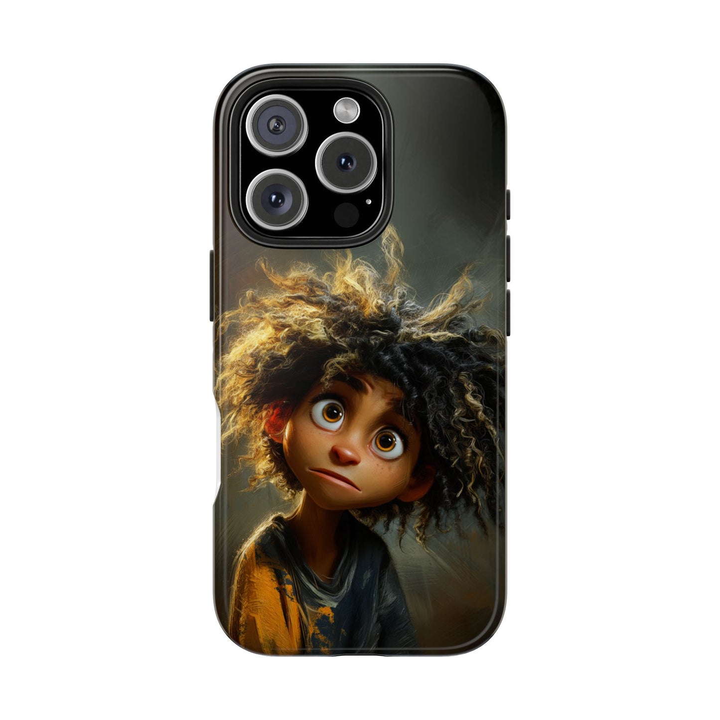 Whimsical Character Tough Phone Case for Kids