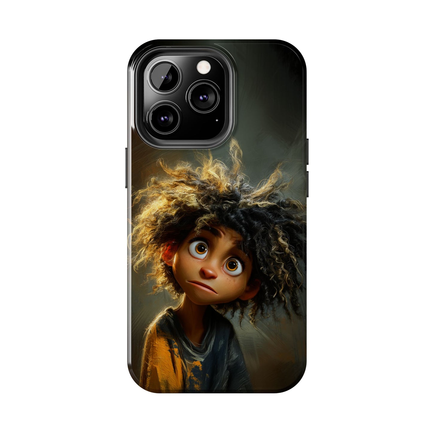 Whimsical Character Tough Phone Case for Kids