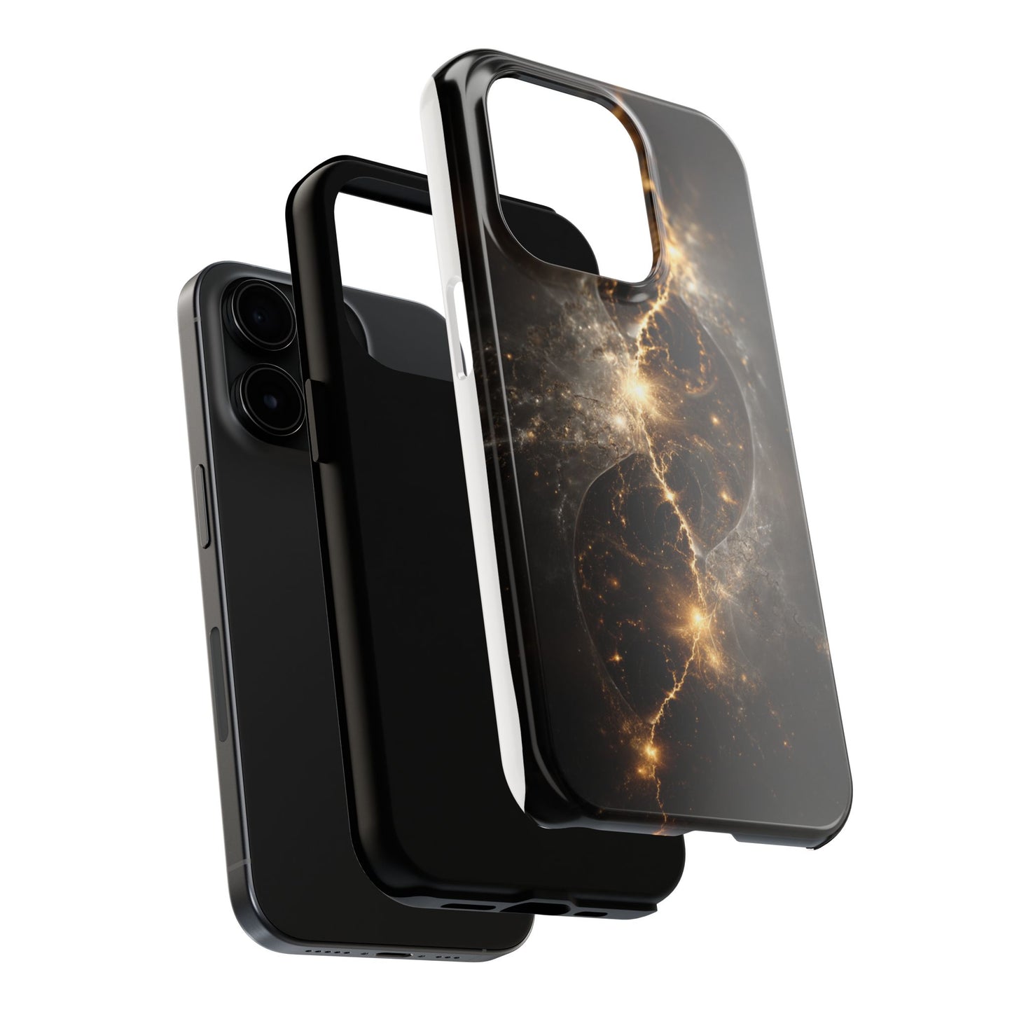 Galaxy-Inspired Tough Phone Case - Cosmic Protection for Your Device