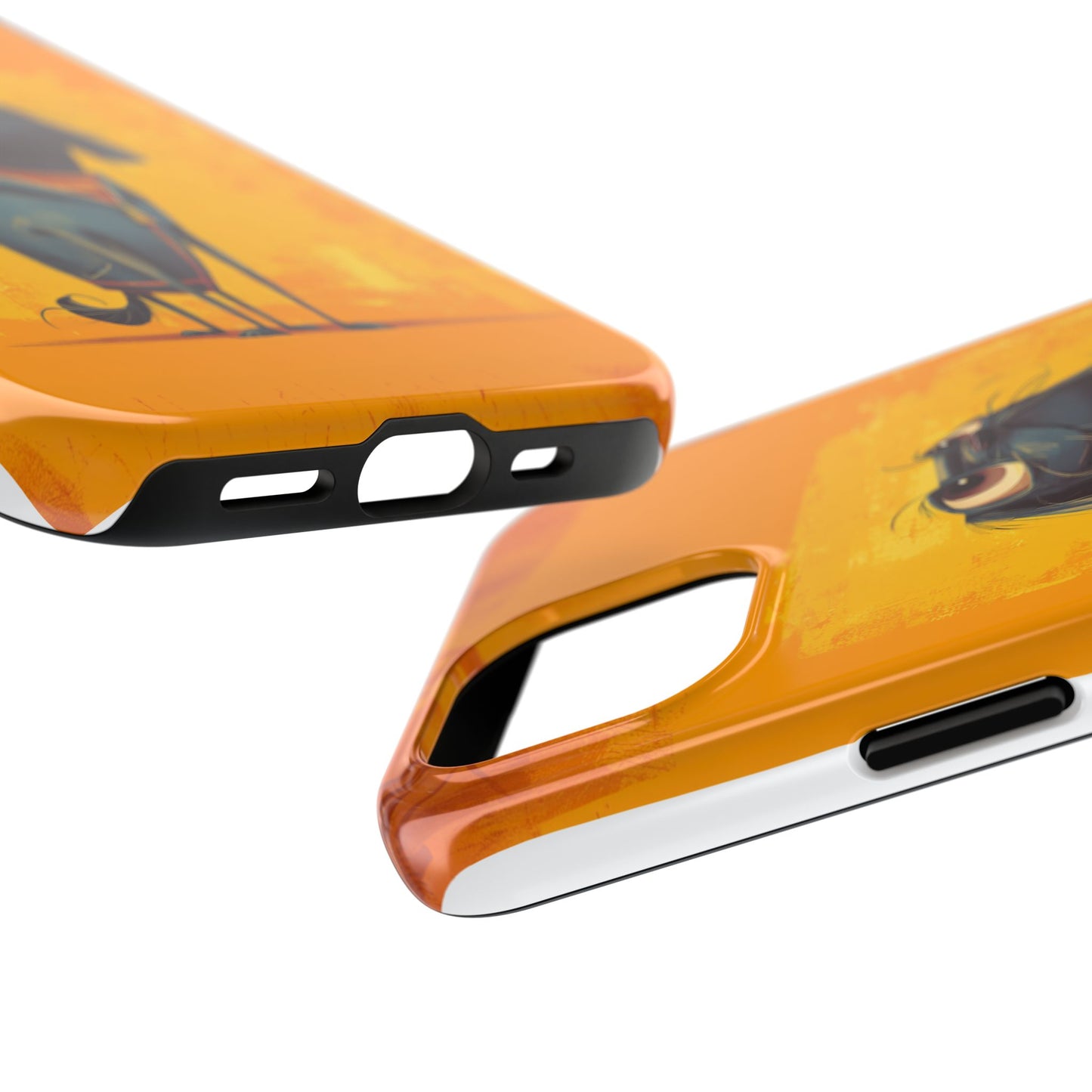 Fun Dog Art Tough Phone Case - Durable Pet Lover Gift