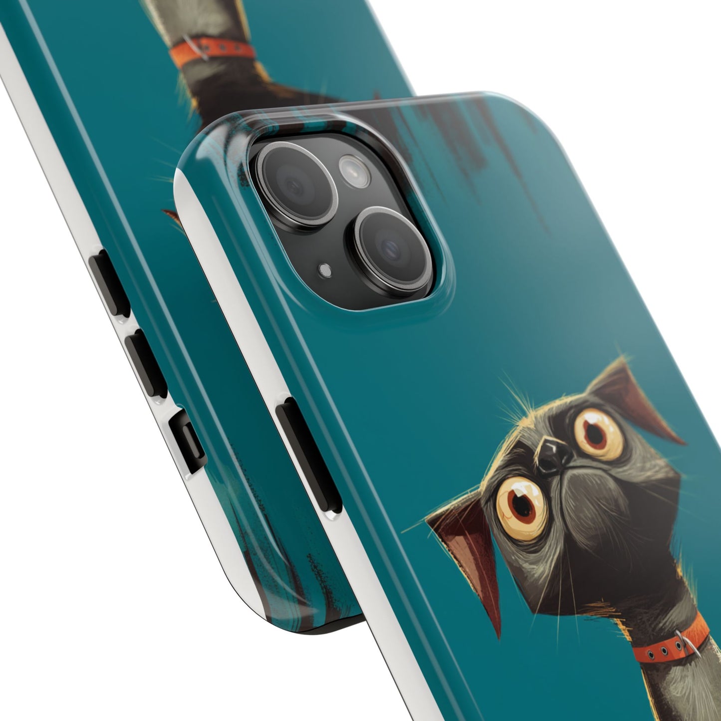 Cute Dog Tough Phone Case - Durable Protection for Pet Lovers