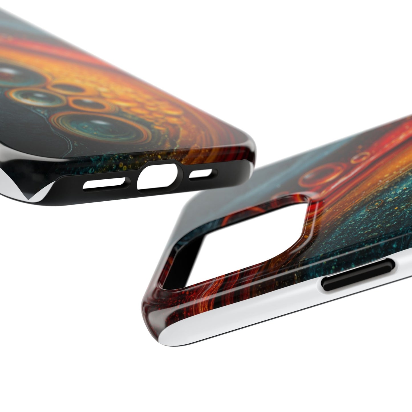 Vibrant Abstract Phone Case - Tough Protection with Style