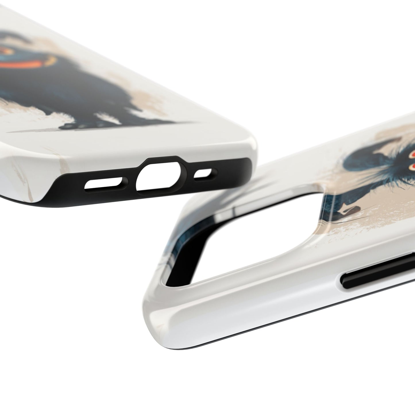 Whimsical Monster Tough Phone Case - Durable Protection for Fun-Loving Individuals