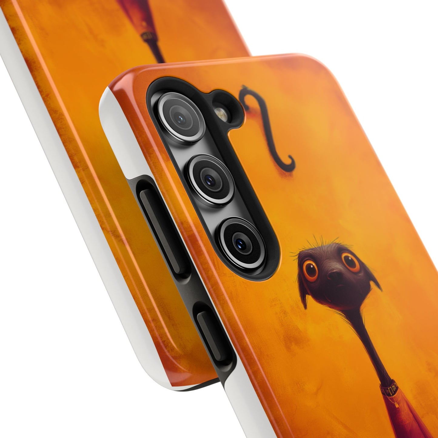 Whimsical Tough Phone Cases - Unique, Durable Design for Creative Minds
