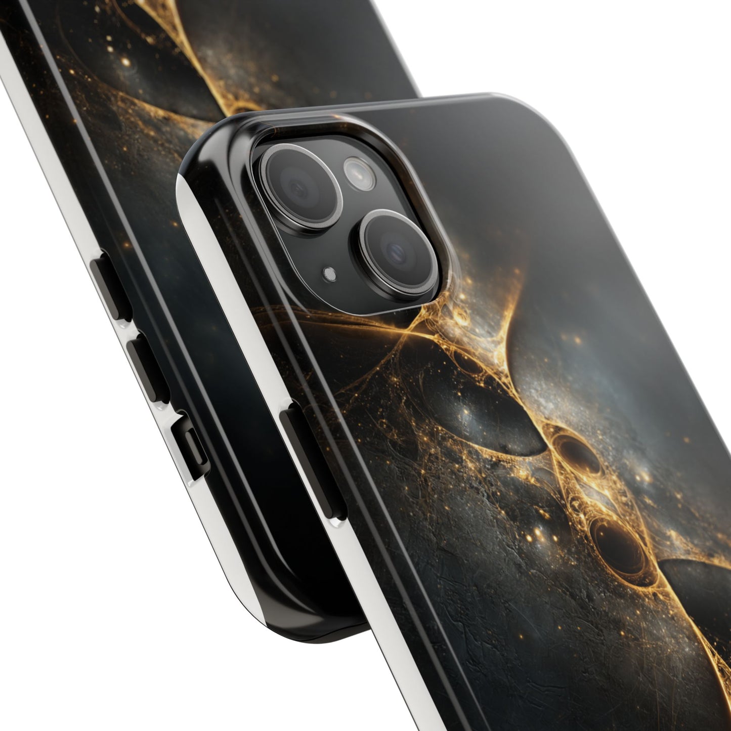 Galactic Elegance Tough Phone Case - Premium Protection for Cosmic Lovers