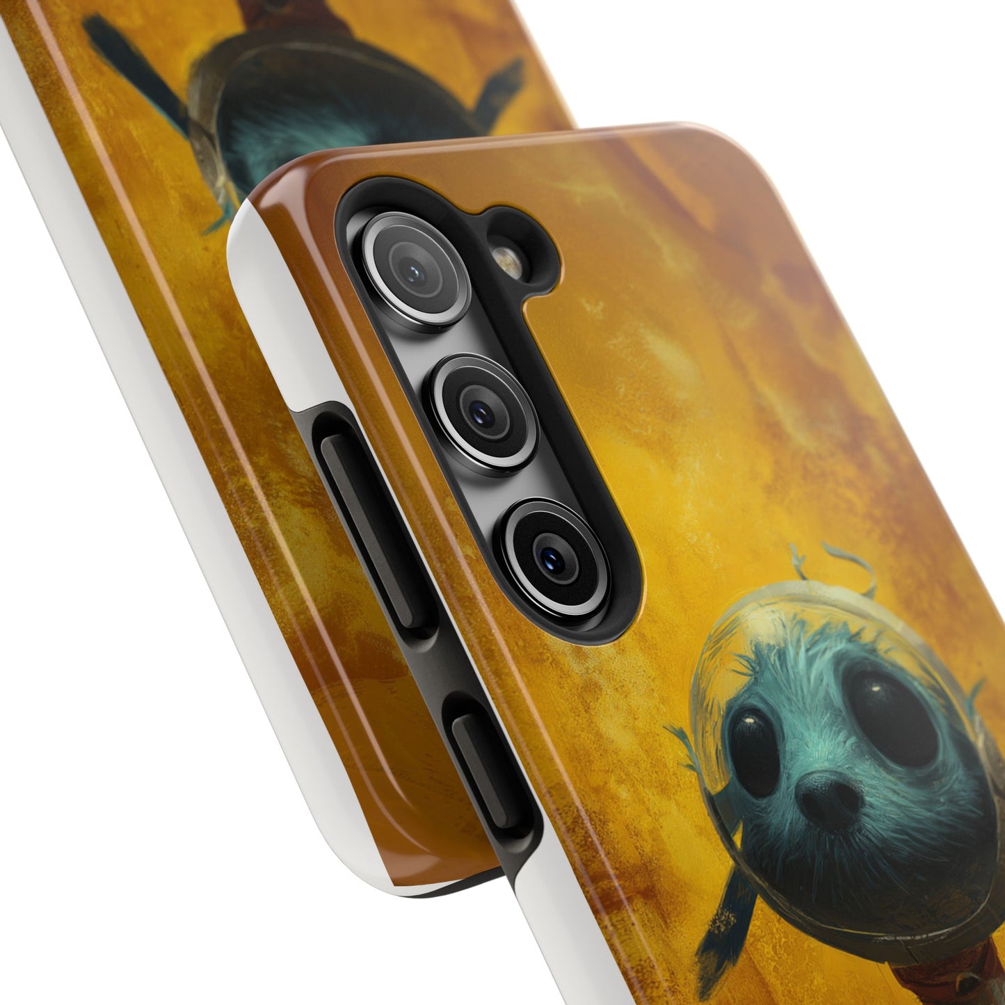 Cute Dog Art Tough Phone Case - Stylish & Protective