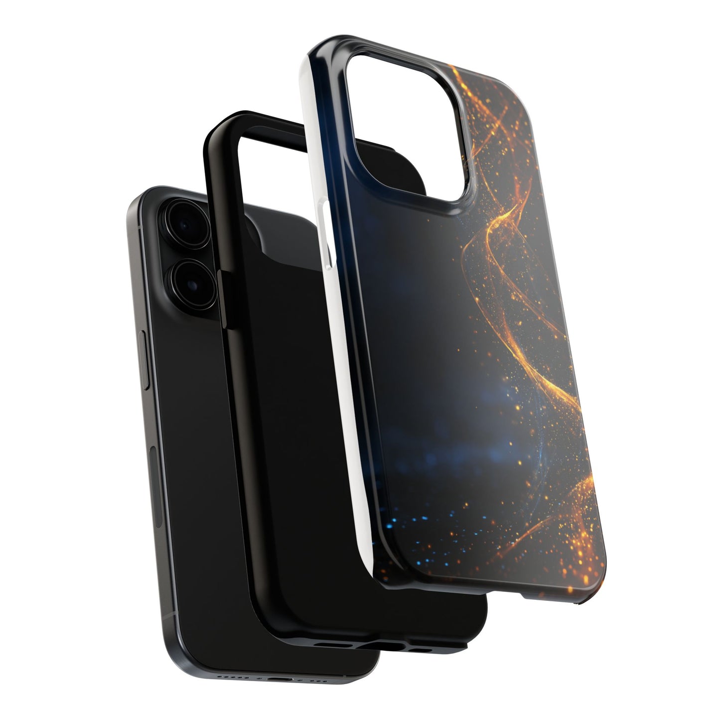 Galaxy Sparkle Tough Phone Case - Durable Protection with Elegant Design