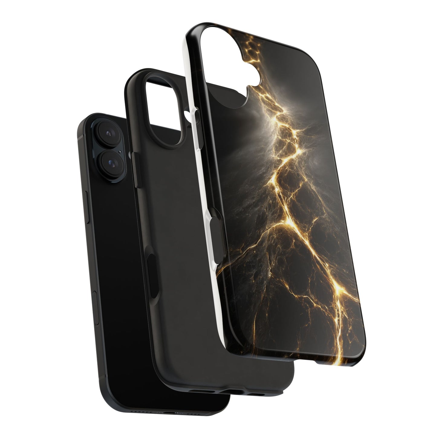 Lightning Bolt Tough Phone Case - Durable & Stylish Protection