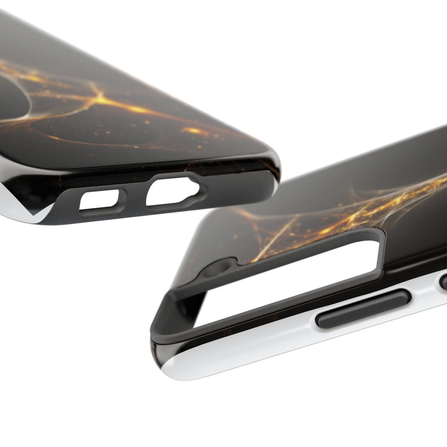 Cosmic Glow Tough Phone Case - Durable Protection with Stellar Design