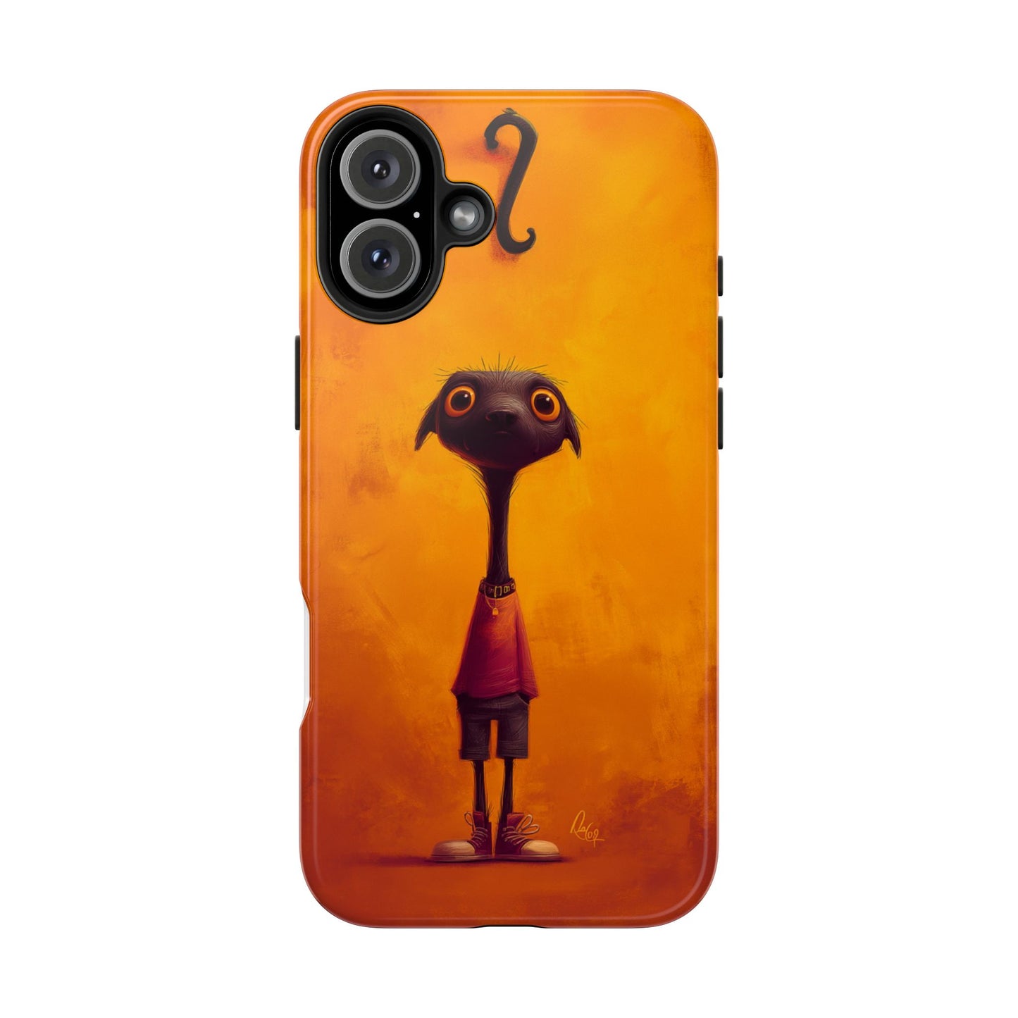 Whimsical Tough Phone Cases - Unique, Durable Design for Creative Minds