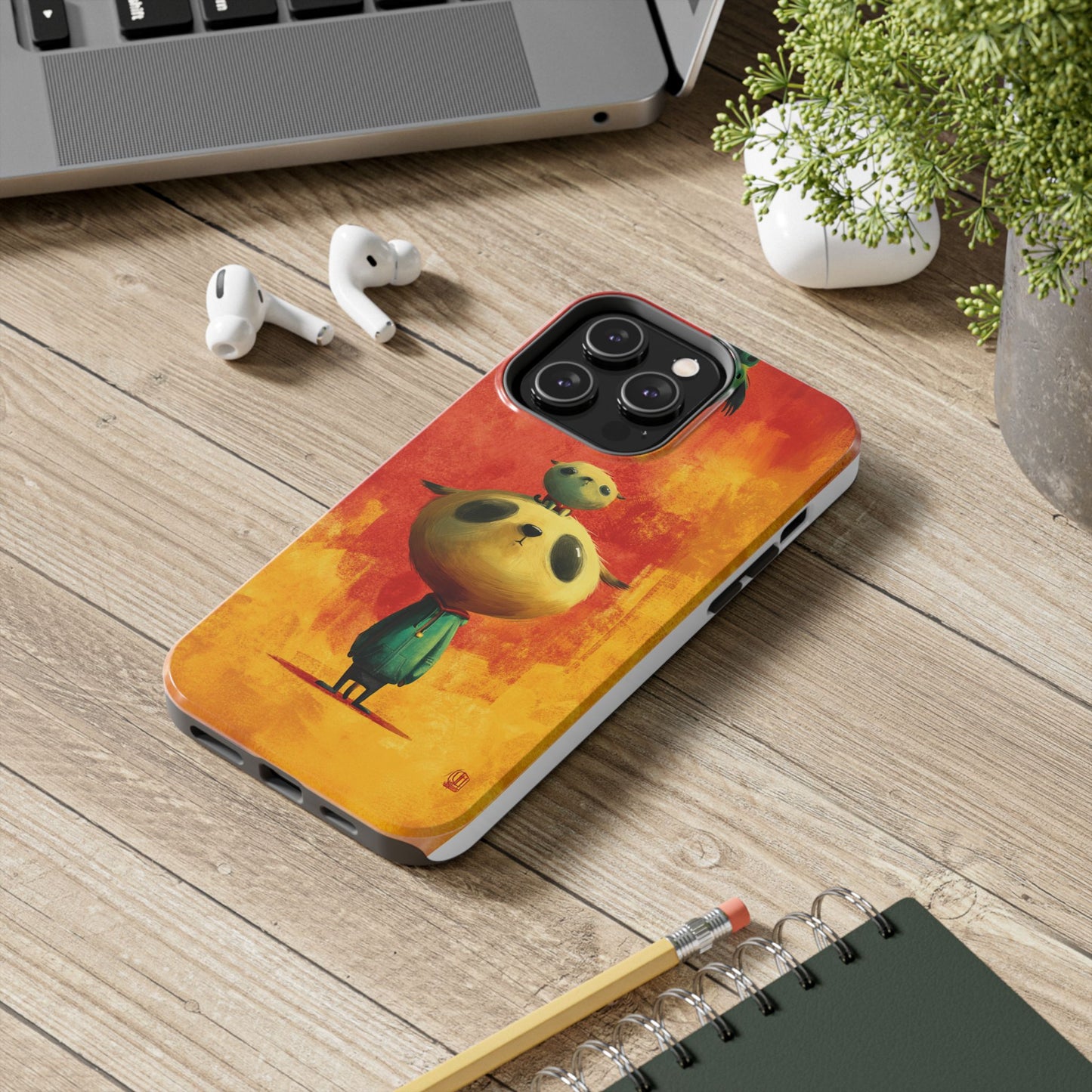 Whimsical Tough Phone Cases - Cute Animal Design for Trendy Protection