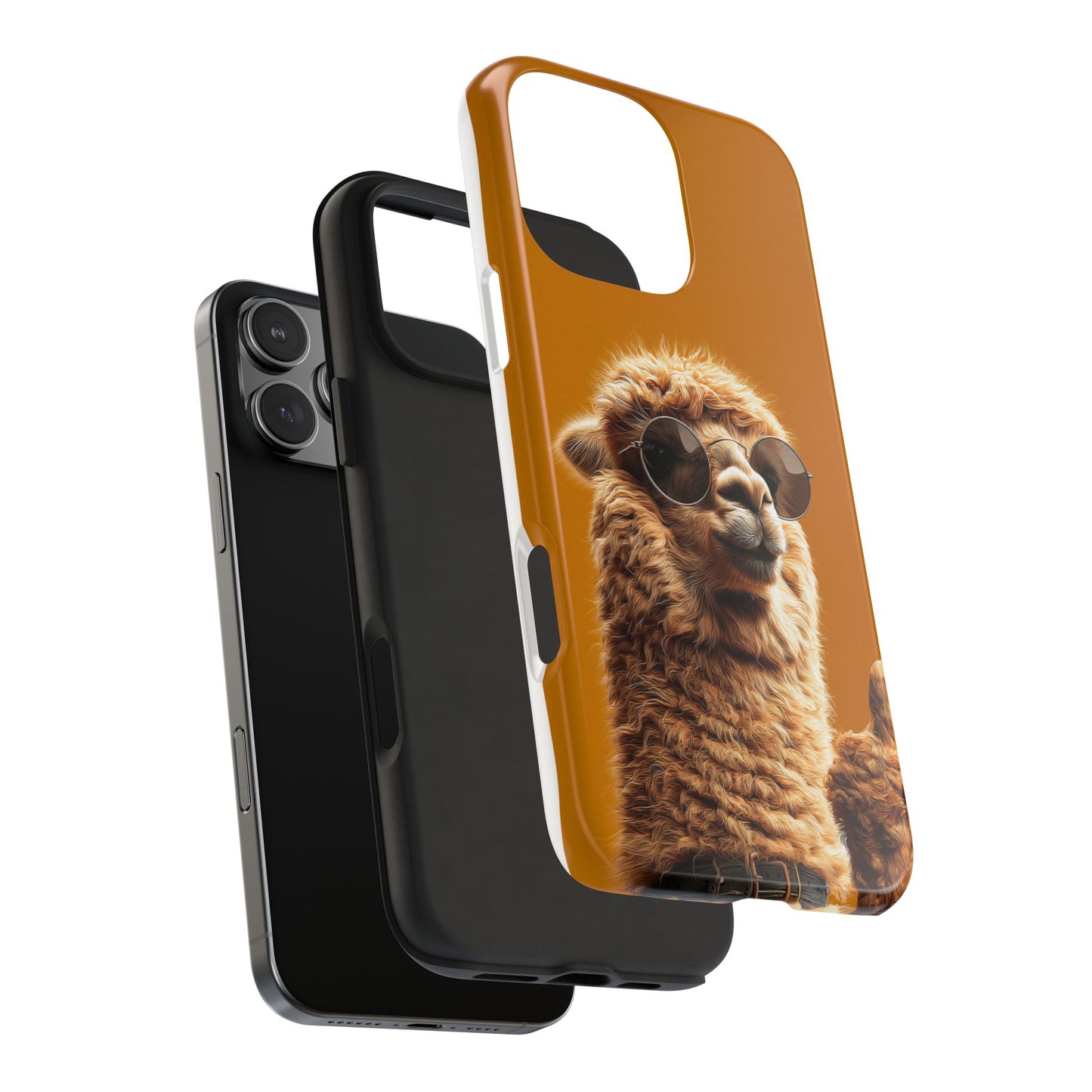 Funny Llama Tough Phone Case - Durable Protection with Cool Vibe
