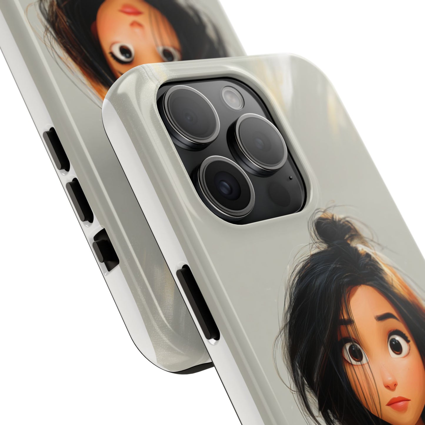 Artistic Tough Phone Case - Unique Design for Creative Souls