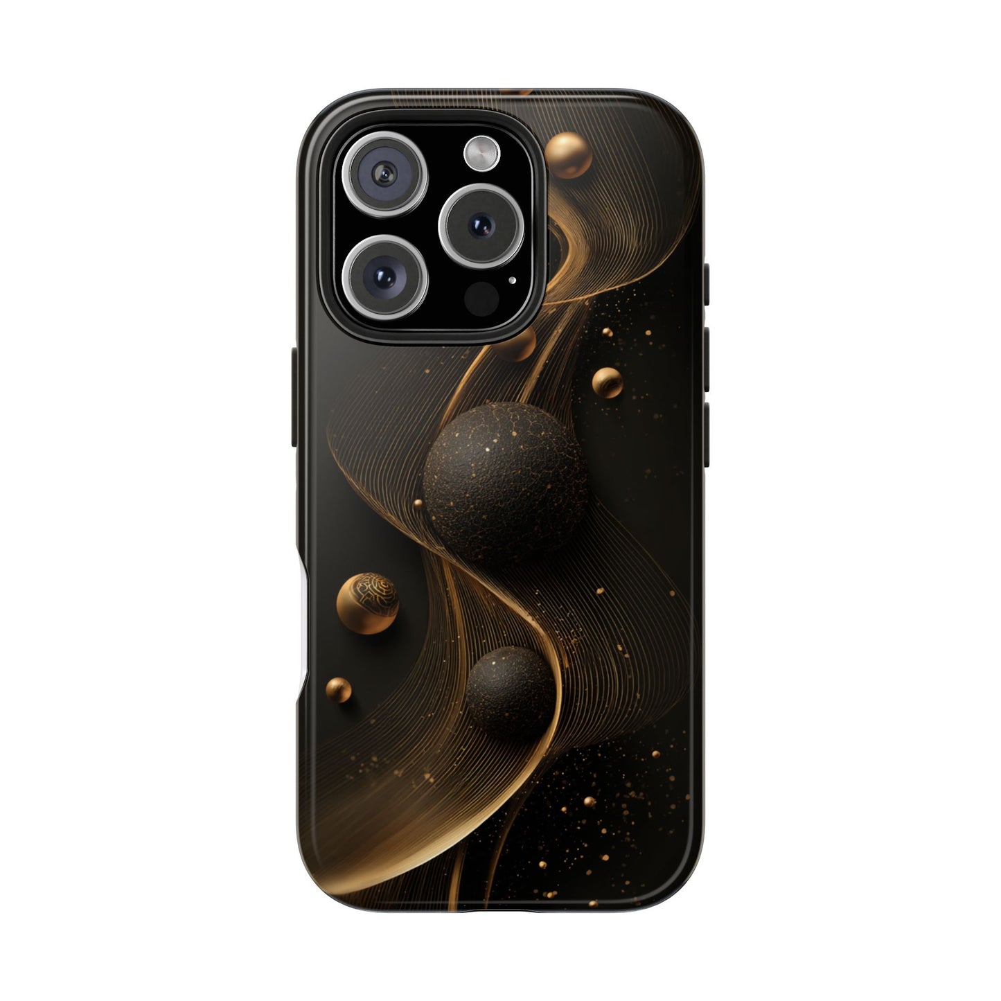 Elegant Abstract Galaxy Tough Phone Case - Perfect for Cosmic Art Lovers