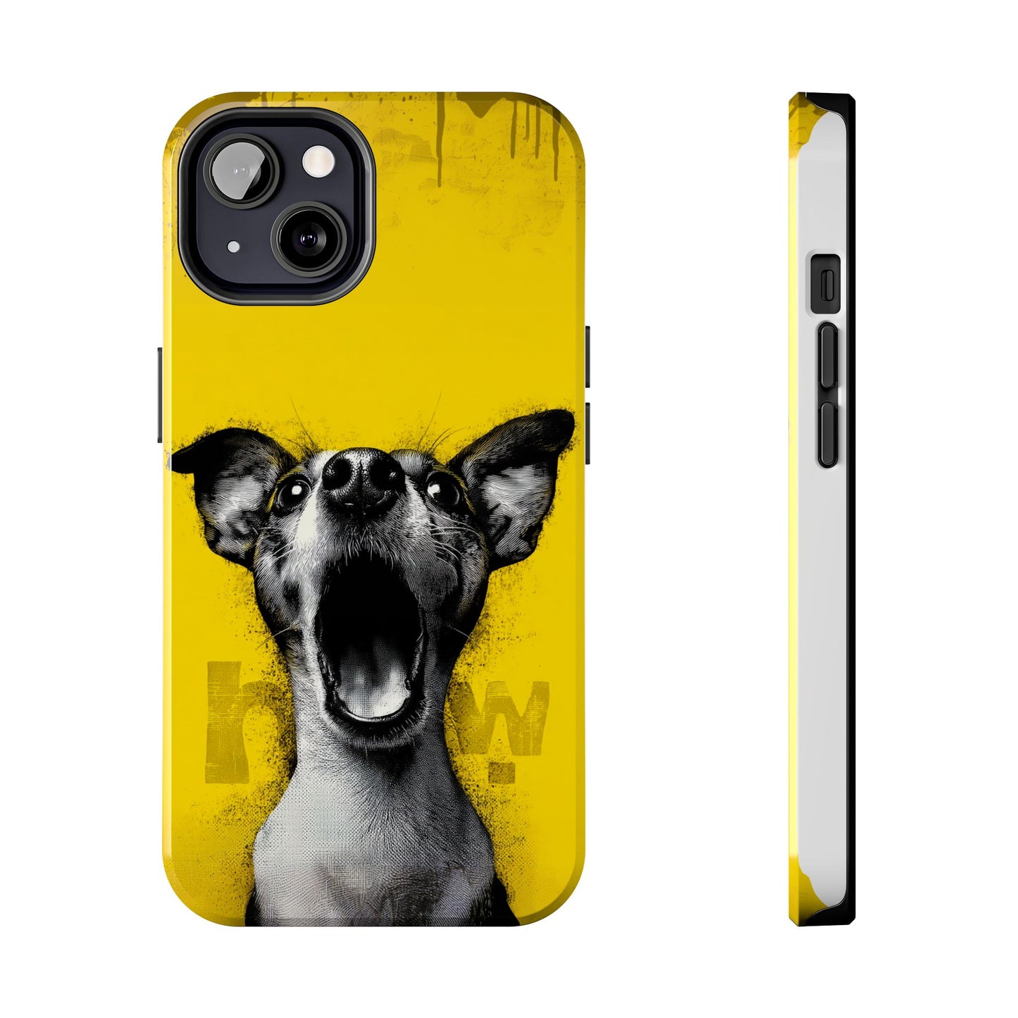 Vibrant Dog Lover Tough Phone Case – Durable Pet-Inspired Protection with Bold Design