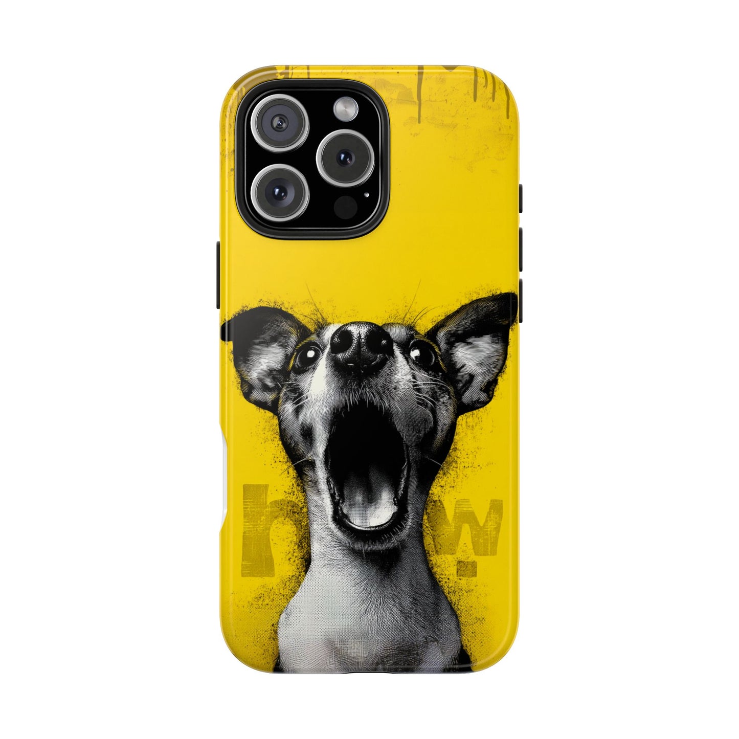 Vibrant Dog Lover Tough Phone Case – Durable Pet-Inspired Protection with Bold Design
