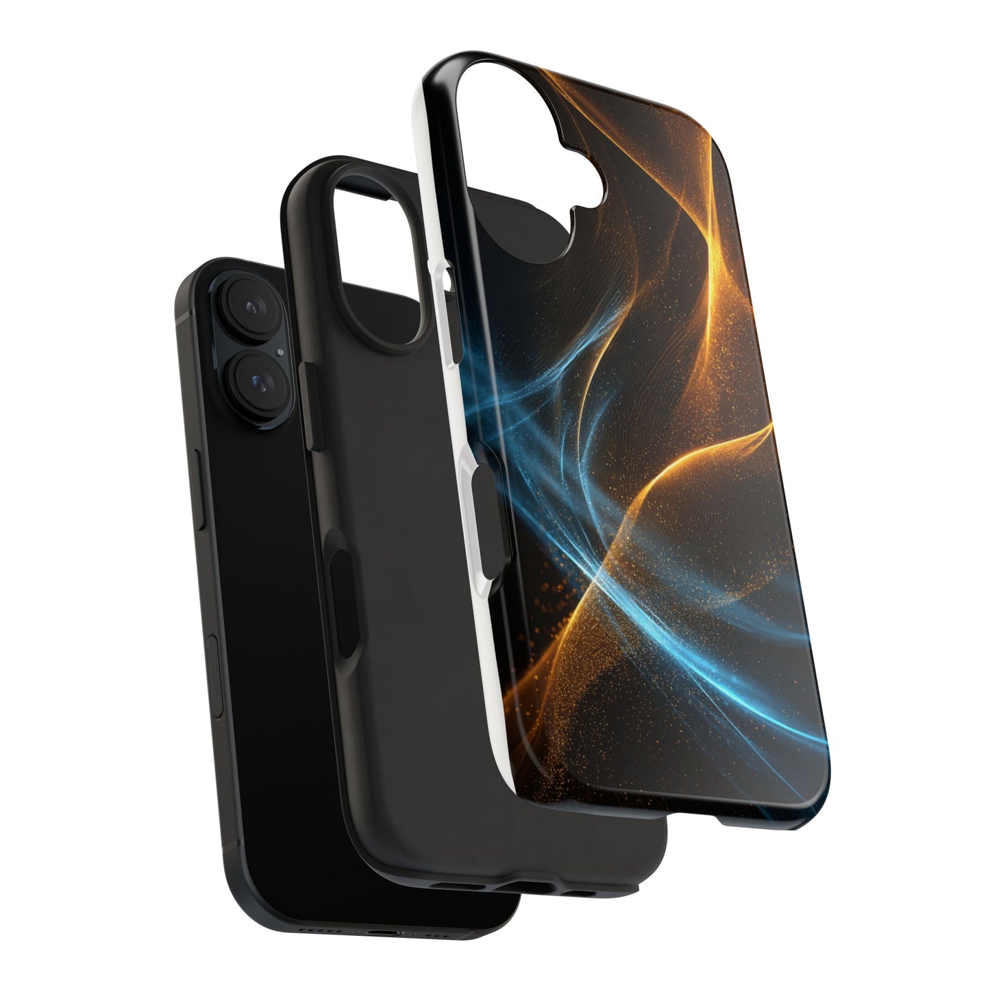 Dynamic Wave Tough Phone Case - Durable and Stylish