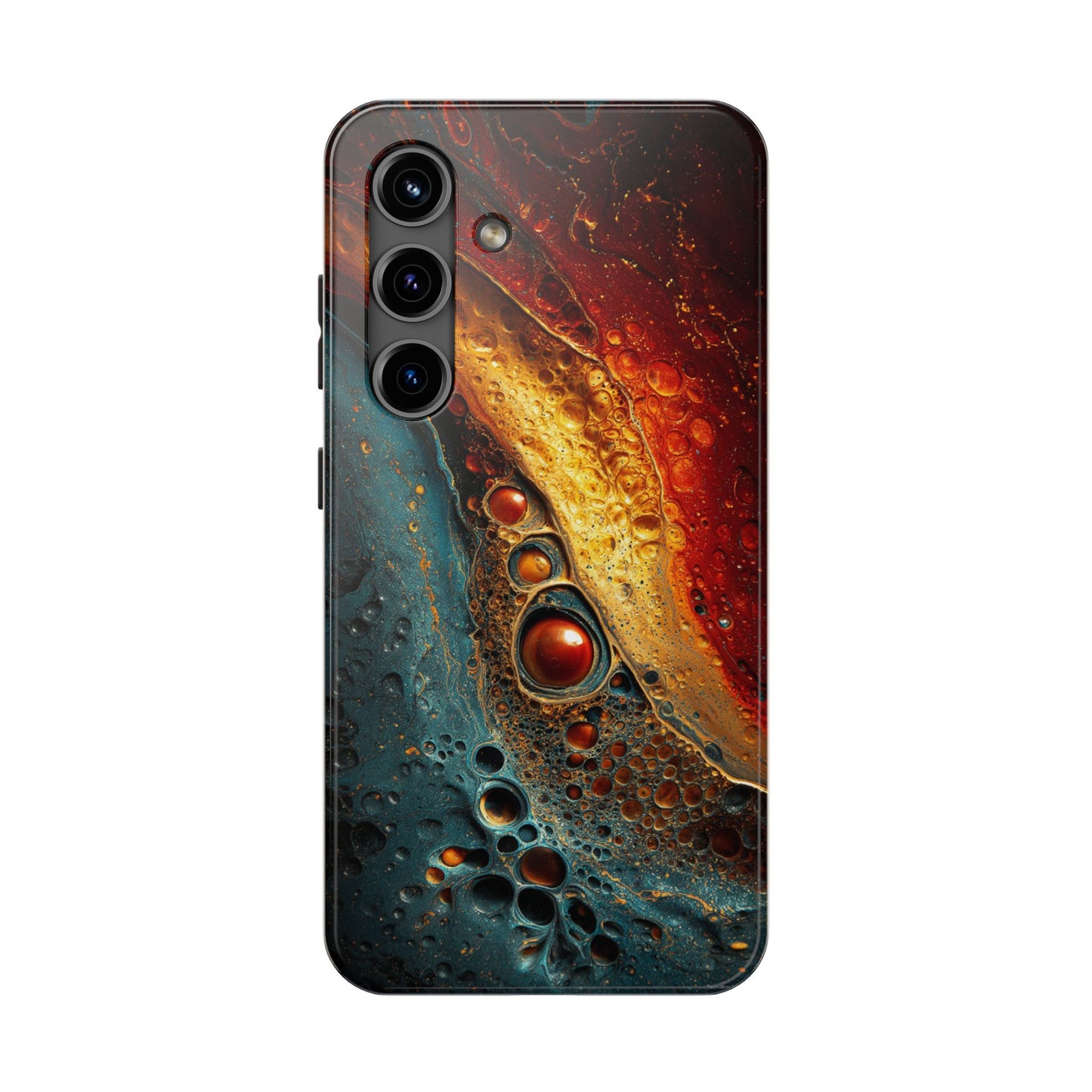 Abstract Colorful Tough Phone Case - Protective Cover with Unique Design