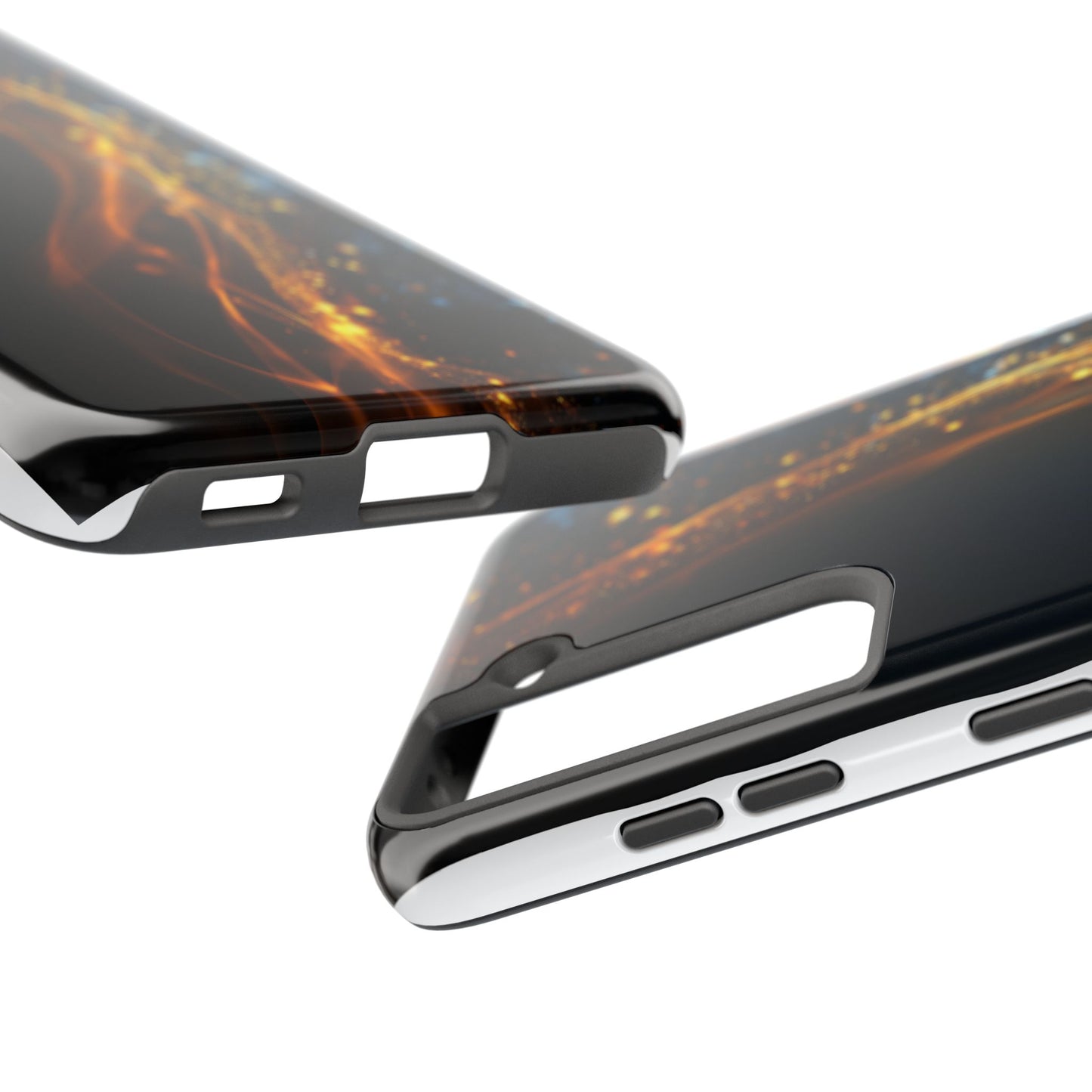 Stylish Tough Phone Cases - Durable Protection with Elegant Glow Design