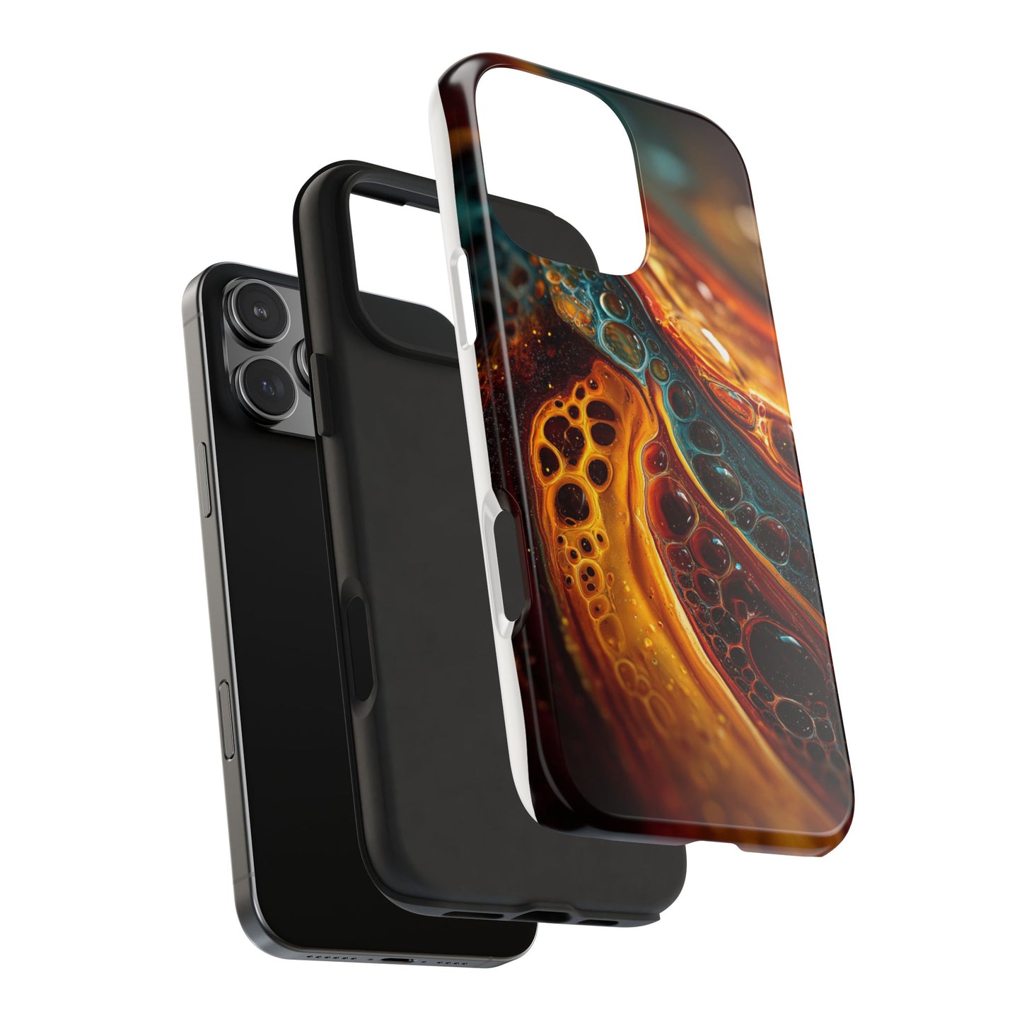 Vibrant Abstract Tough Phone Cases – Durable & Stylish Protection