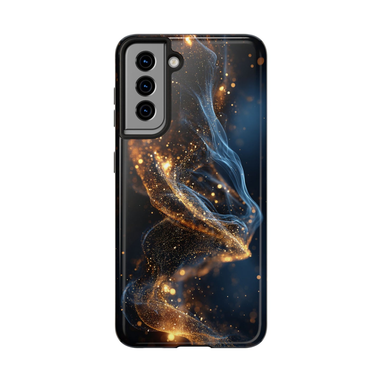 Elegant Gold Swirl Tough Phone Case – Durable & Stylish Protection for Your Device