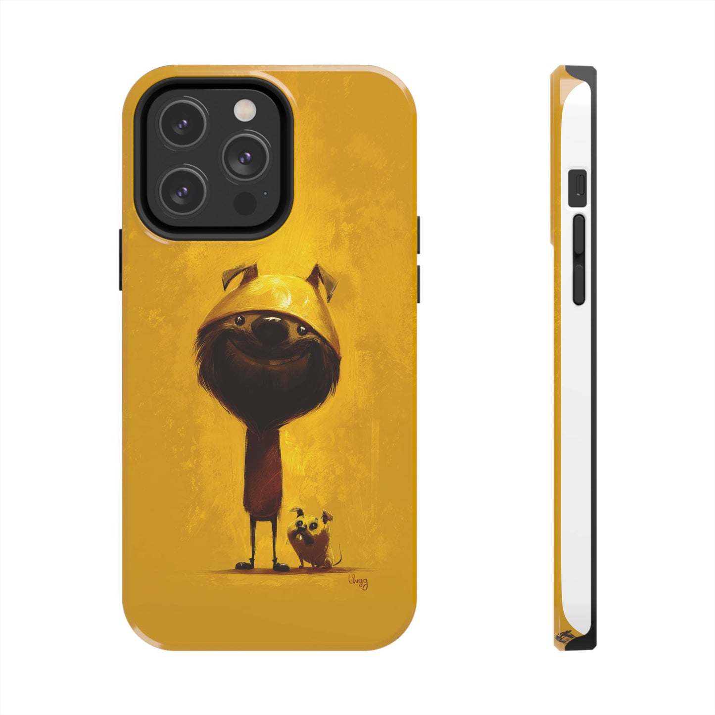 Cute Dog-Themed Tough Phone Cases - Durable Protection & Fun Design