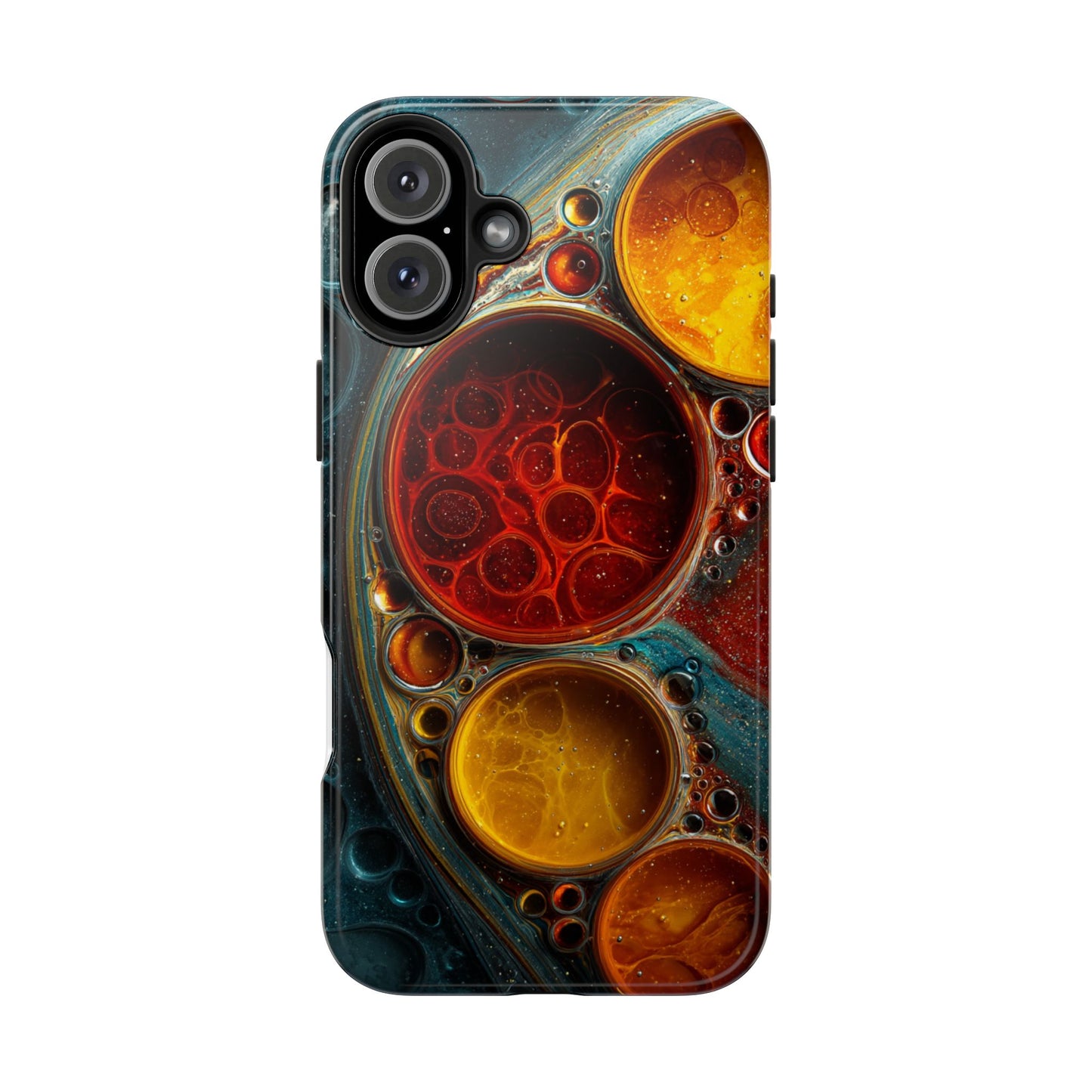 Vibrant Abstract Tough Phone Case - Durable Protection with Artistic Design