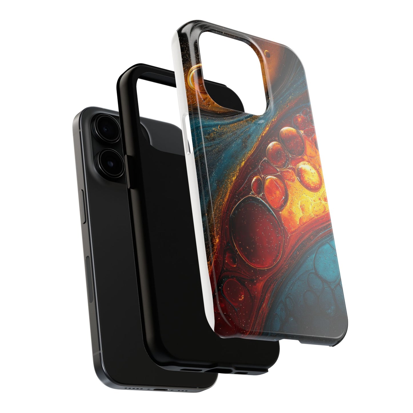 Vibrant Abstract Phone Case - Tough Protective Case for Style & Durability
