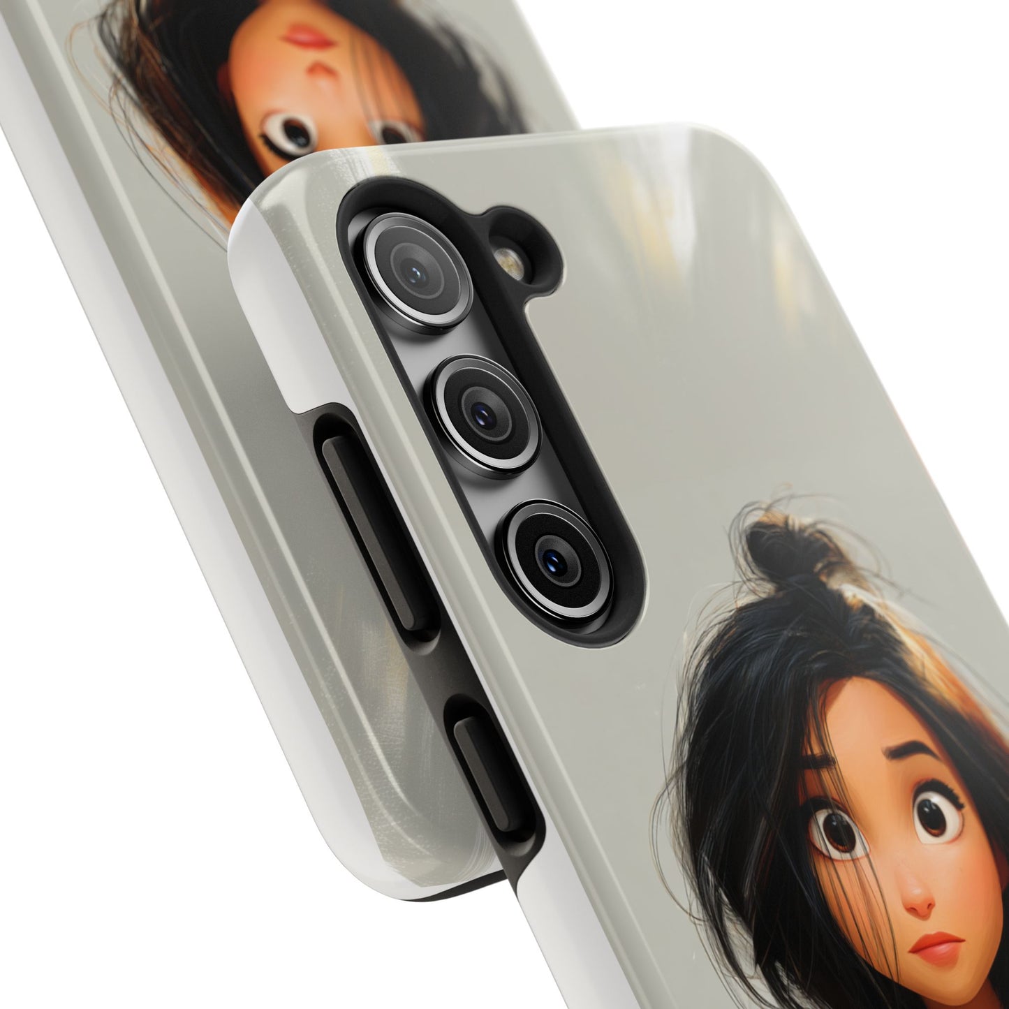 Artistic Tough Phone Case - Unique Design for Creative Souls